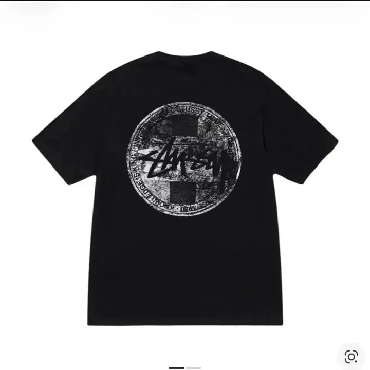 [BUNJANG] Stussy Dot Stamp L Black/White T-Shirt / (새상품)(풀구성)스투시 닷 스탬프 L 블랙/화이트 판매합니다