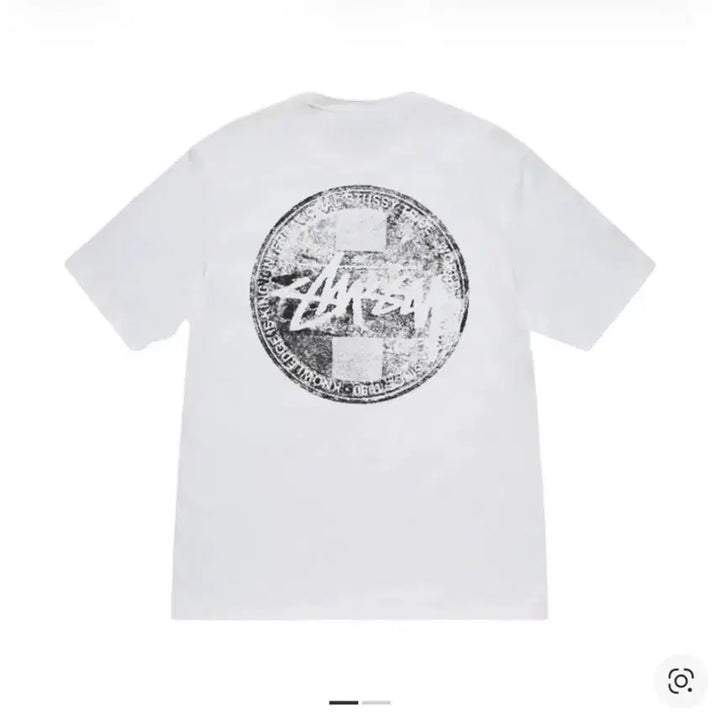 [BUNJANG] Stussy Dot Stamp L Black/White T-Shirt / (새상품)(풀구성)스투시 닷 스탬프 L 블랙/화이트 판매합니다