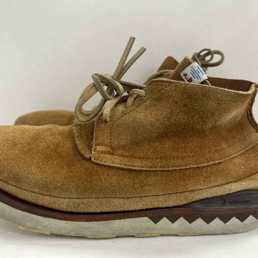 [BUNJANG] Visvim Gris Moc Mid-Folk Brown Boots / VISVIM 올드비즈빔 그리스목 브라운 부츠 10.5