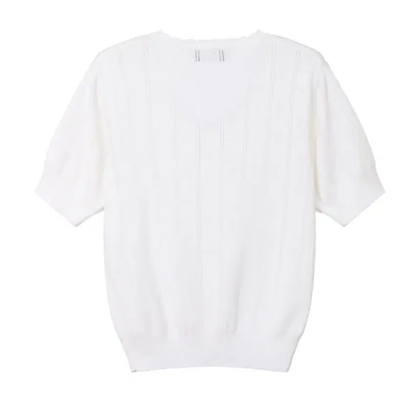 [BUNJANG] JOLIECOMMEVOUS White Knit Cardigan and Tank Top Set / 졸리꼼부 화이트 니트 가디건+탑 나시 세트 (프리=xs~M)새상품