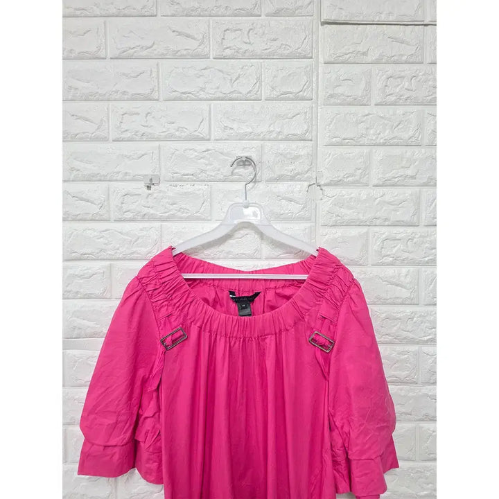 [BUNJANG] Marc Jacobs Pink Off-Shoulder Dress / S 마크제이콥스 핑크 오프숄더 원피스 C987