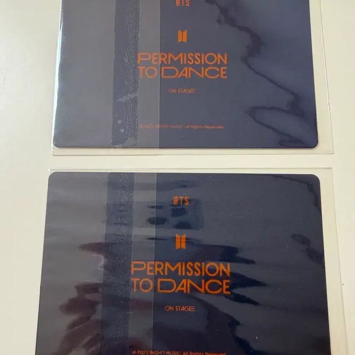 [BUNJANG] BTS PERMISSION TO DANCE Group Mini Photocard POB / 방탄 퍼투댄 미니포카 단체 특전
