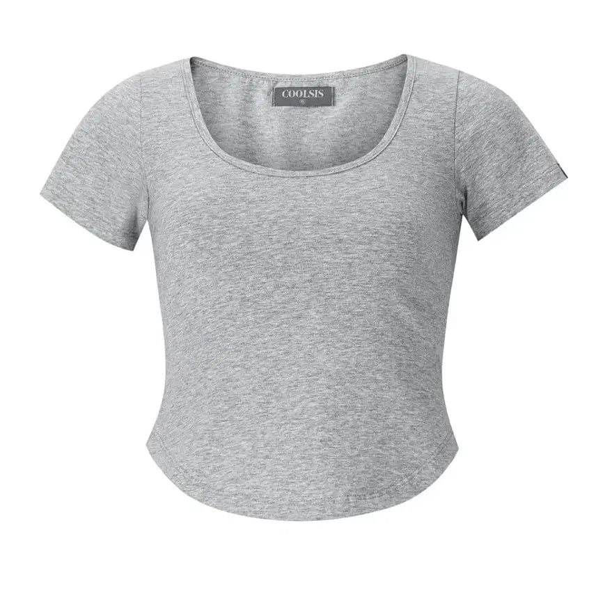 [BUNJANG] Coolsis C-BASIC Crop Top &amp; U Top - Basic T-Shirts / 쿨시스 기본티 설명많음주의