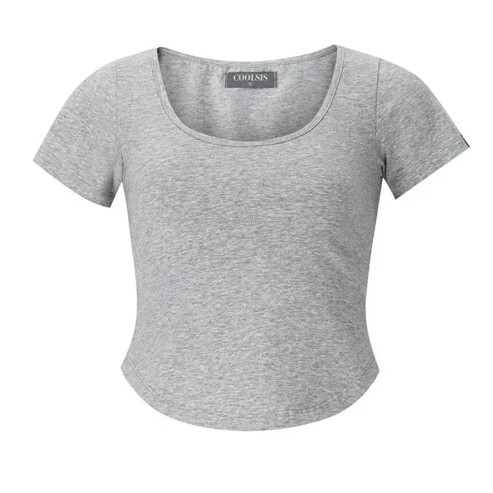[BUNJANG] Coolsis C-BASIC Crop Top &amp; U Top - Basic T-Shirts / 쿨시스 기본티 설명많음주의