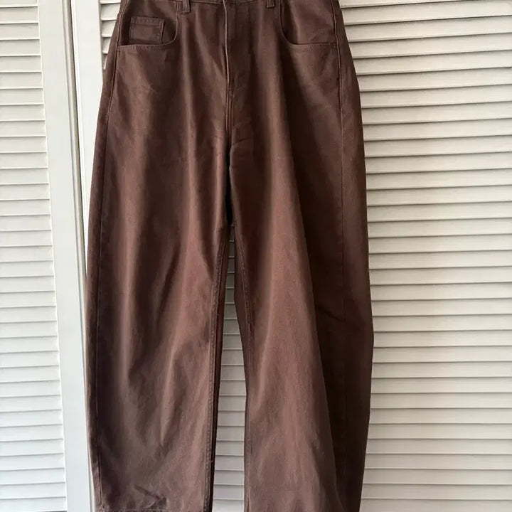 [BUNJANG] Millo Archive Reflect Curved Pants Brown / [XL]밀로아카이브 리플렉트 커브드 팬츠 브라운