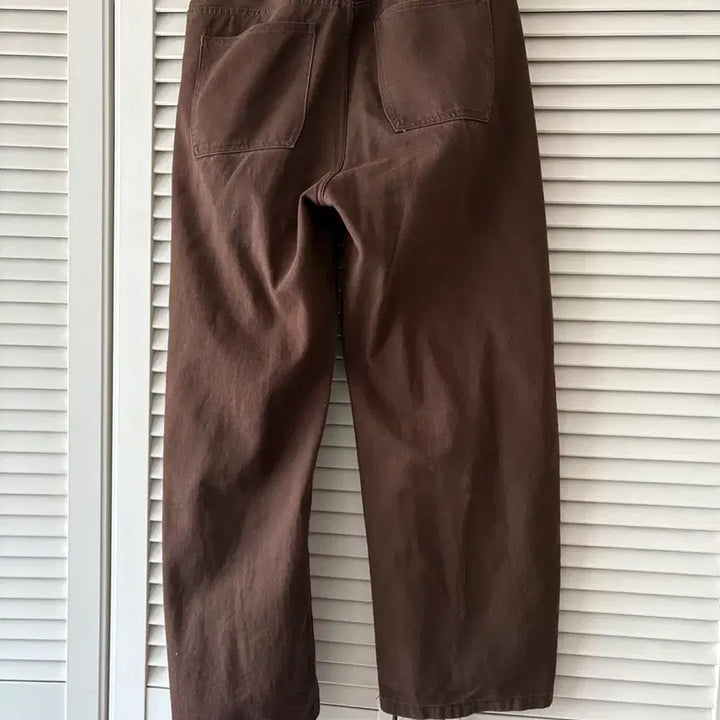 [BUNJANG] Millo Archive Reflect Curved Pants Brown / [XL]밀로아카이브 리플렉트 커브드 팬츠 브라운