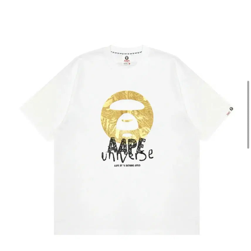[BUNJANG] AAPE Universe Short Sleeve T-shirt / 에이프 반팔 AAPE 유니버스 반팔