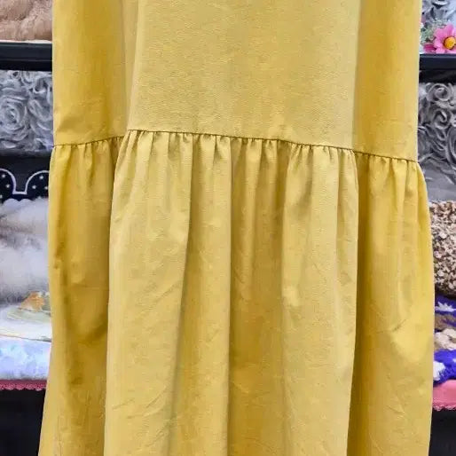 [BUNJANG] RE:EDIT Cotton Linen Blend Long Dress (Size 66) / RE:EDIT 면 마 혼방 롱원피스 (66)