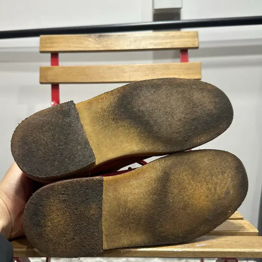 [BUNJANG] Supreme x Clarks Desert Map Desert Boots / US9.5) 슈프림 x 클락스 부츠 남성 남자 데저트 맵 데저트 부츠