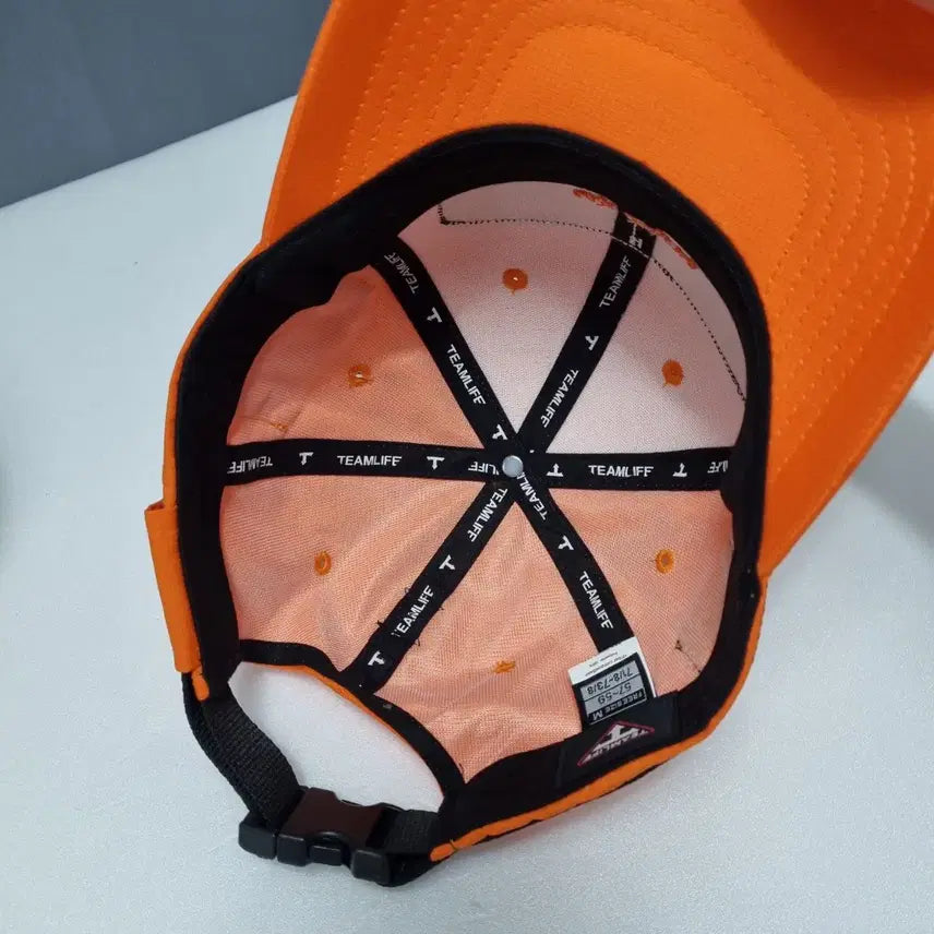 [BUNJANG] Teamlife Ball Cap Orange / 새상품 팀라이프 볼캡 남여프리ㅡ0428