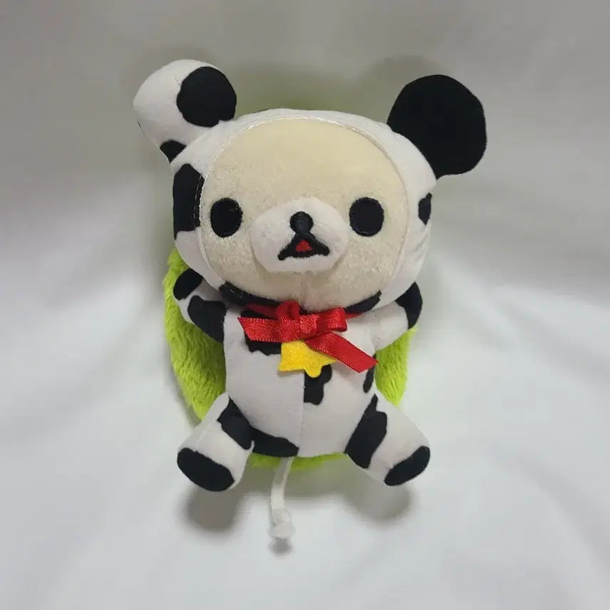 [BUNJANG] San-X Kori Rilakkuma Cow Plush Doll / 산엑스 고전 젖소 코리락쿠마 인형