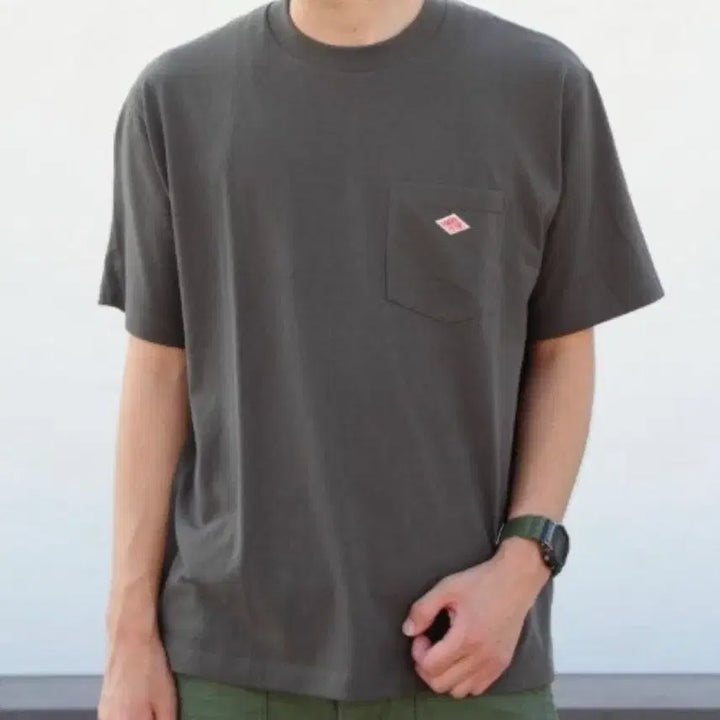 [BUNJANG] Danton Pocket T-shirt Unisex / 정품/새상품) 단톤 포켓 반팔티셔츠  반팔티셔츠 남녀공용