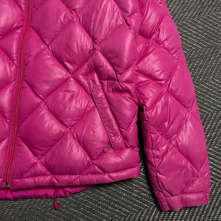 [BUNJANG] The North Face 600 Diamond Quilted Goose Down Puffer Jacket / 노스페이스 600 다이아몬드 퀼팅 구스다운 푸퍼 패딩 핑크y 5393