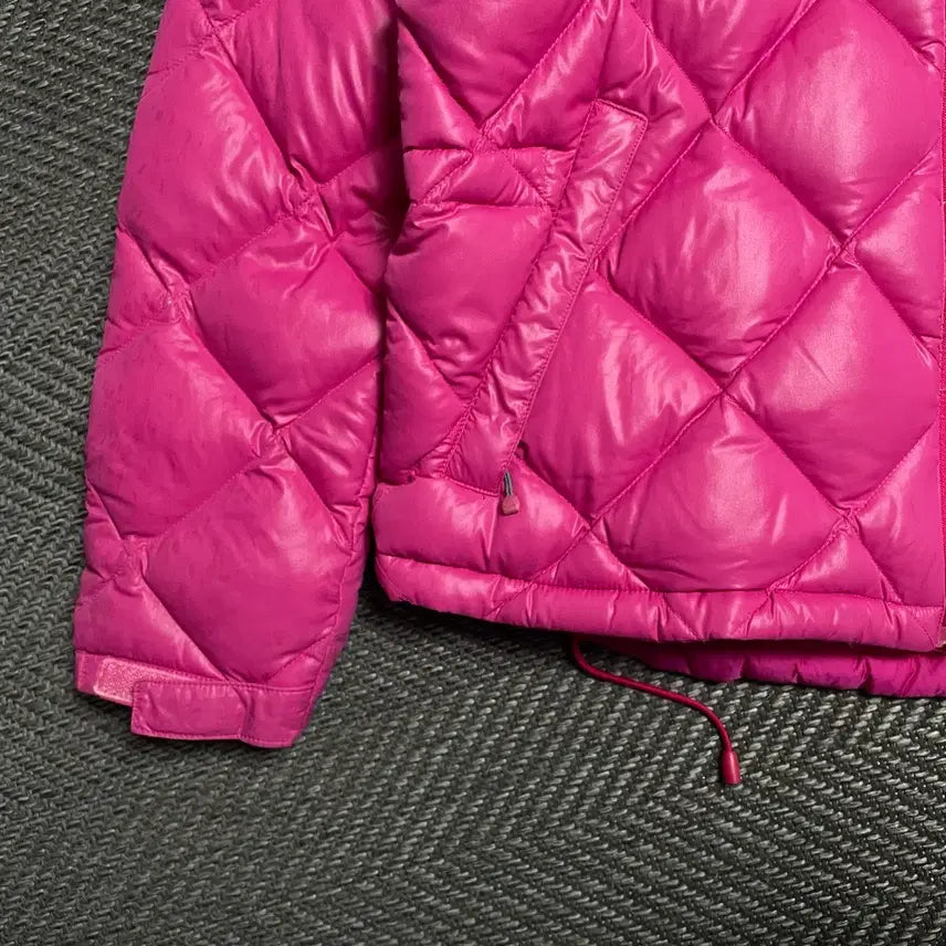 [BUNJANG] The North Face 600 Diamond Quilted Goose Down Puffer Jacket / 노스페이스 600 다이아몬드 퀼팅 구스다운 푸퍼 패딩 핑크y 5393