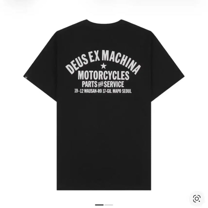 [BUNJANG] Deus Ex Machina Seoul L White &amp; Black T-shirts / (새상품)(풀구성) 데우스 엑스 마키나 성수 \ 서울 팝니다