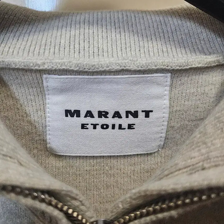 [BUNJANG] Isabel Marant Half-Zip Logo Knit Sweater / 38) 이자벨 마랑 Isabel Marant 하프 지퍼 로고 니트