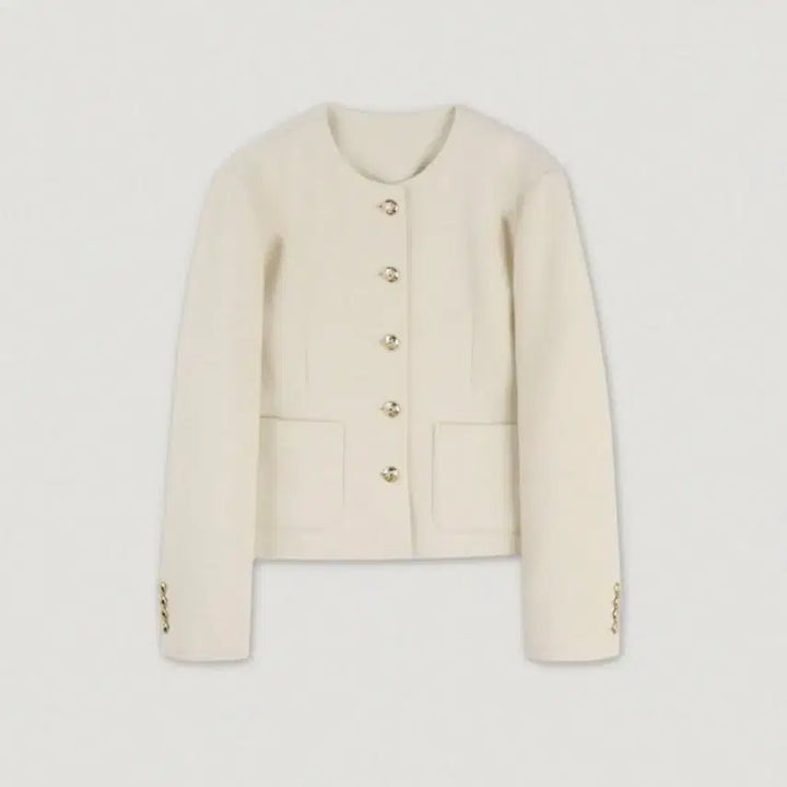 [BUNJANG] LeMore Tweed Jacket (Ivory) / [새상품] 르모어 트위드 자켓 (아이보리)