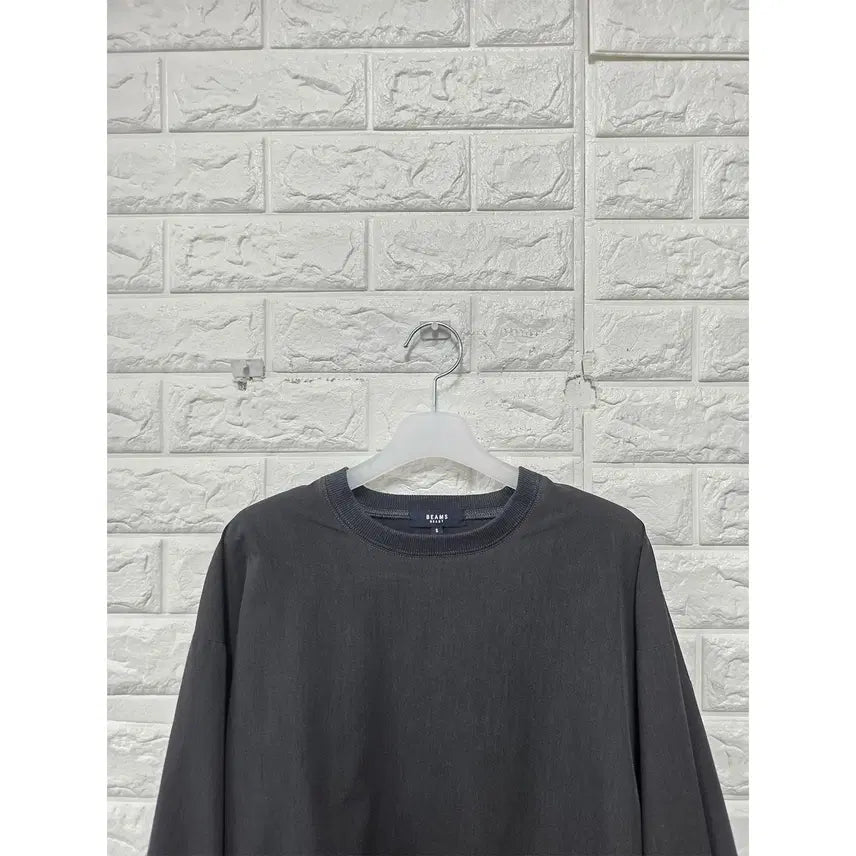[BUNJANG] BEAMs Black Round T-shirt / Free 빔즈 BEAMs 블랙 라운드 티 C989