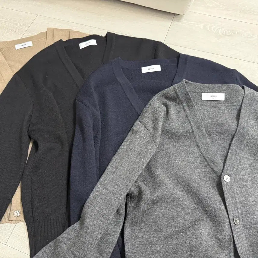 [BUNJANG] Elmood Ordinary Crop Cardigan Bundle Set / 엘무드 오디너리 크롭 가디건 일괄