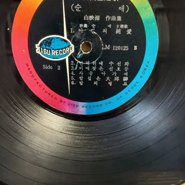 [BUNJANG] Baek Yeong-ho Composer Album LP 1966 / 백영호 작곡집LP 66년 잊을 수 없는 연인 OST EX+