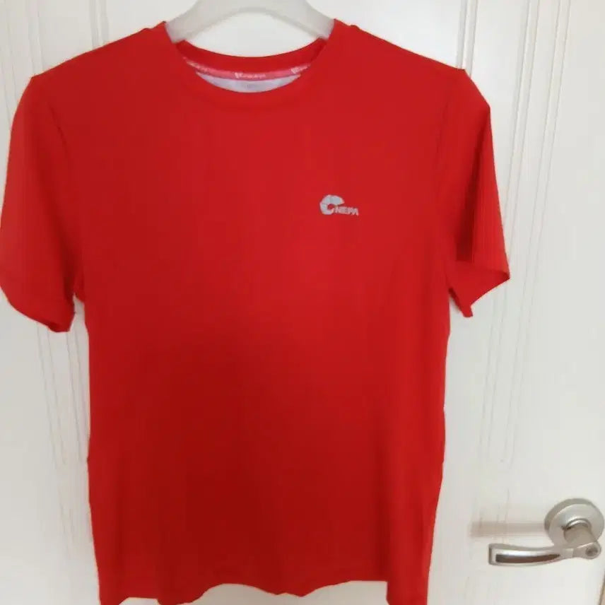 [BUNJANG] NEPA Red Short Sleeve T-shirt / 네파 NEPA 빨간색 반팔 티셔츠 95~100