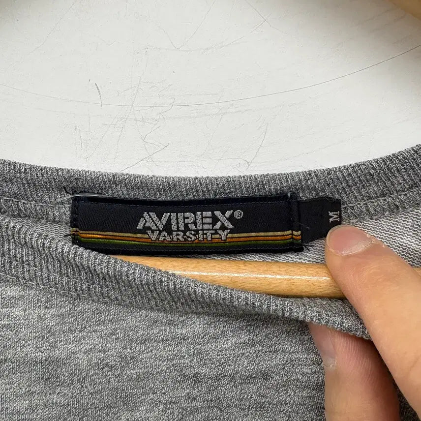 [BUNJANG] Vintage Avirex Raglan T-shirt (Gray) Women&