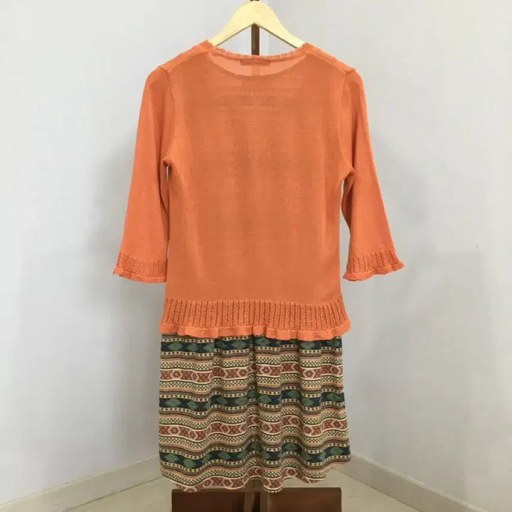 [BUNJANG] Vintage Hippie Cardigan and Dress Set / jpn빈티지 히피 가디건+원피스 세트