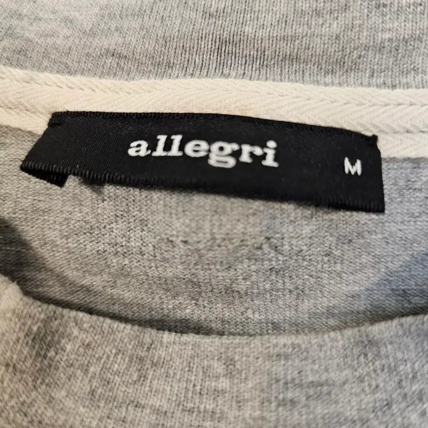 [BUNJANG] Allegri Gray Pocket Short Sleeve T-shirt / allegri 알레그리 회색 포켓 반팔 티셔츠