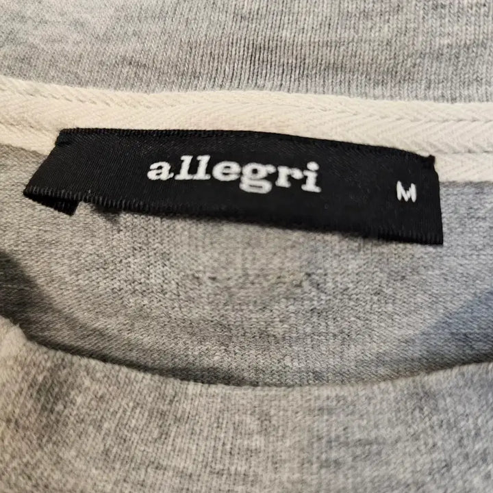 [BUNJANG] Allegri Gray Pocket Short Sleeve T-shirt / allegri 알레그리 회색 포켓 반팔 티셔츠