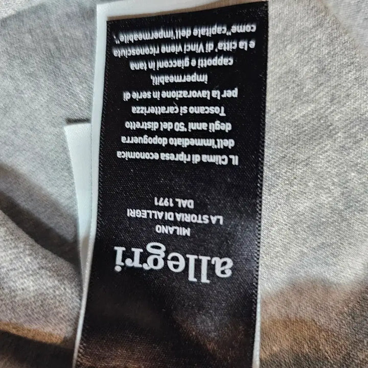 [BUNJANG] Allegri Gray Pocket Short Sleeve T-shirt / allegri 알레그리 회색 포켓 반팔 티셔츠