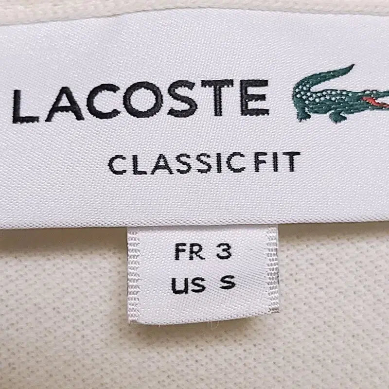[BUNJANG] Lacoste Classic Fit Short Sleeve T-shirt / 라코스테 클래식핏 반팔 티셔츠