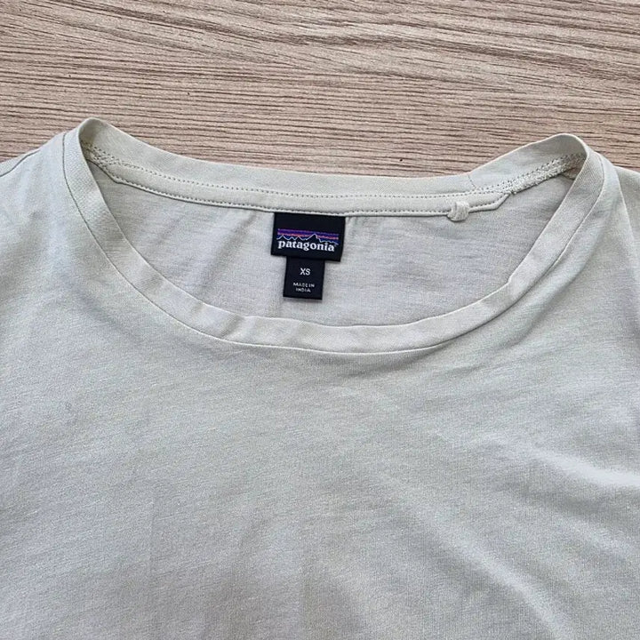 [BUNJANG] Patagonia Ivory Short Sleeve T-shirt XS / 파타고니아 반팔 티셔츠 아이보리 XS