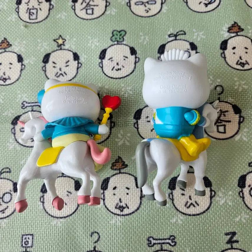 [BUNJANG] Hello Kitty Unicorn Figure Set / 헬로키티 유니콘 피규어 세트