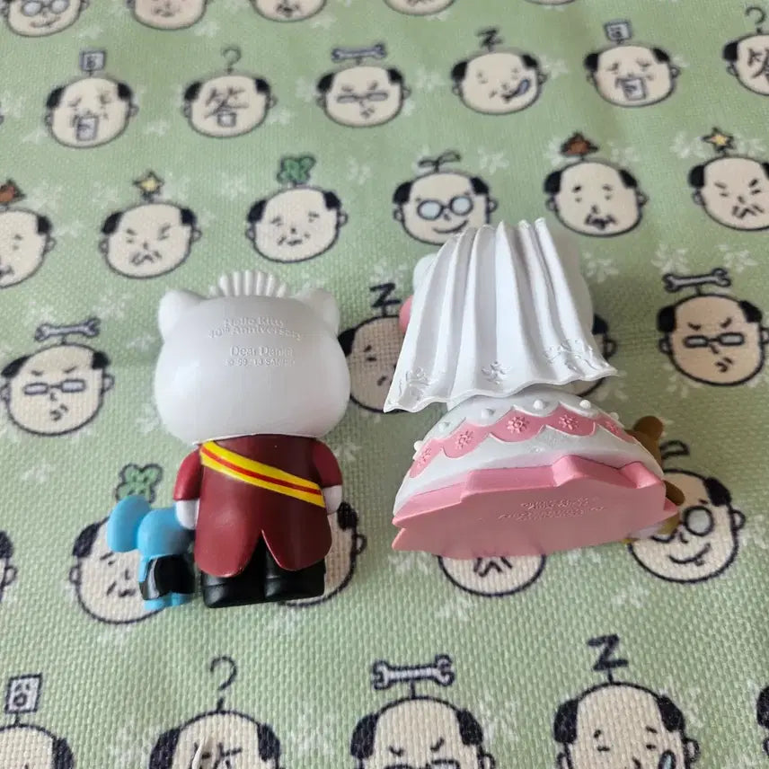 [BUNJANG] Kitty Wedding Figure Set Bride and Groom / 키티 웨딩 피규어 세트 신랑신부 인형