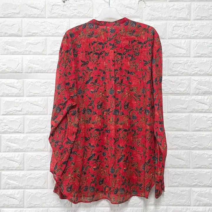 [BUNJANG] Isabel Marant Red Blouse / Free 이자벨마랑 레드 블라우스 C990