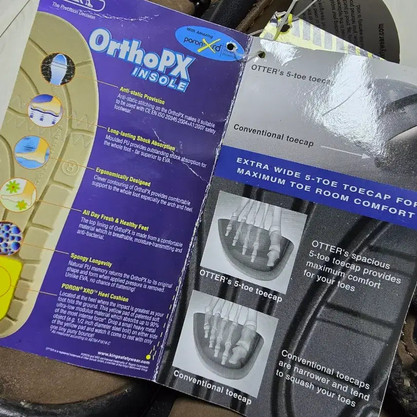[BUNJANG] OTTER Honeywell Safety Work Boots Size 46 / OTTER 안전화 작업화 독일하니웰 46사이즈 운포