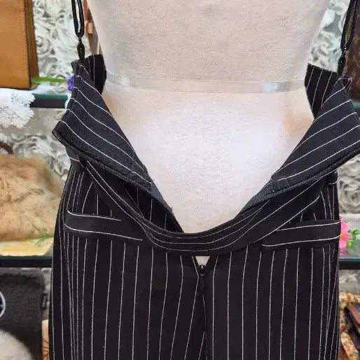 [BUNJANG] CECIL McBEE High-Waist Overall Pants (Size 55) / CECIL McBEE 세실맥비 하이웨이스트 멜빵바지 (55)