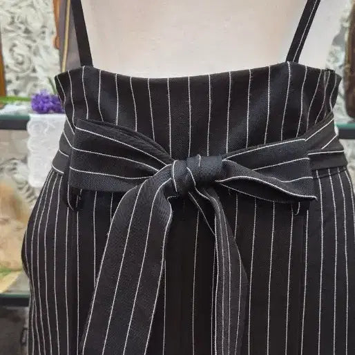 [BUNJANG] CECIL McBEE High-Waist Overall Pants (Size 55) / CECIL McBEE 세실맥비 하이웨이스트 멜빵바지 (55)