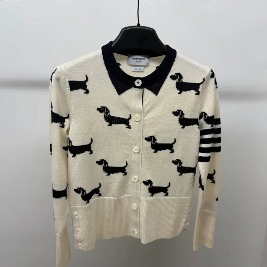 [SOLD OUT] 톰브라운 헥터 풀오버 사선완장 가디건 백화점판 40