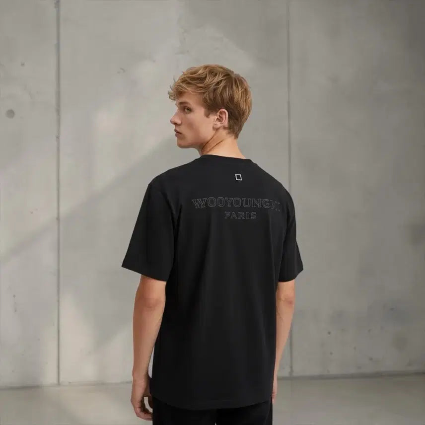 [SOLD OUT] 48/ 우영미 21SS 백로고 라운드 반팔