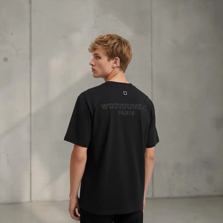 [SOLD OUT] 48/ 우영미 21SS 백로고 라운드 반팔