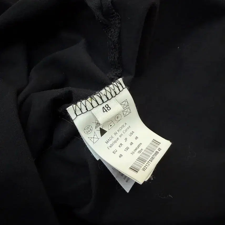 [SOLD OUT] 48/ 우영미 21SS 백로고 라운드 반팔