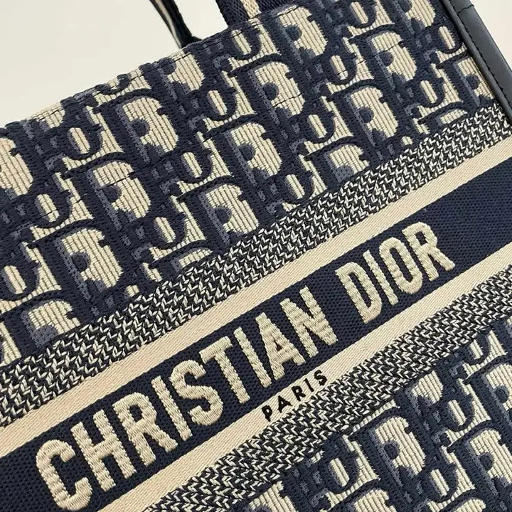 [SOLD OUT] 디올 오블리크 스몰 토트백 네이비