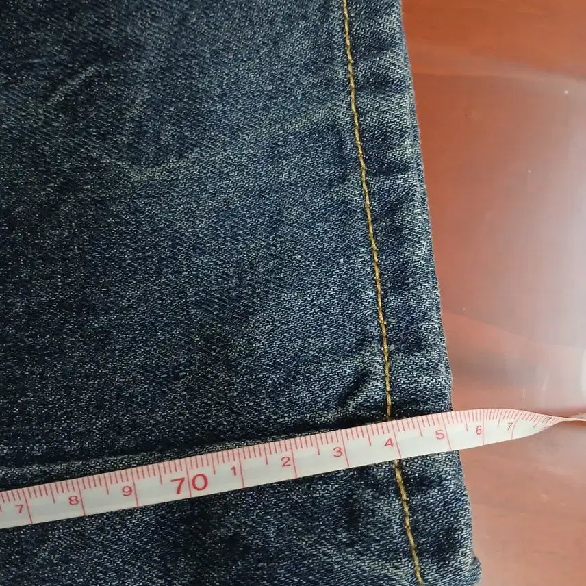 [BUNJANG] CARPE DIEM Washed Denim 7/10 Jeans / CARPE. DIEM 남성 청바지 7부 남자 데님청바지반바지