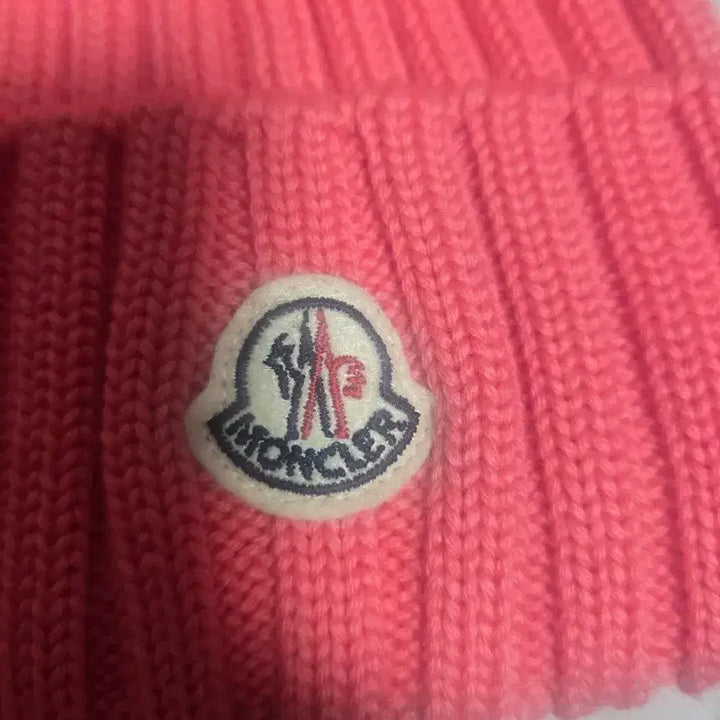 [BUNJANG] Moncler Pink Beanie / 몽클레어 비니 정품
