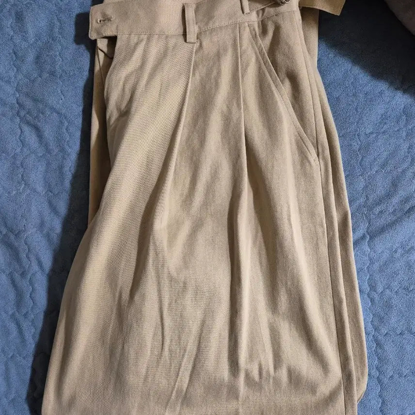 [BUNJANG] Nohant Wide Chino Pants Beige / 노운 와이드 치노 팬츠 1사이즈 베이지