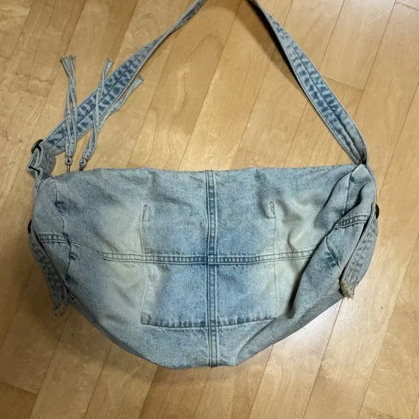 [BUNJANG] Sculptor Denim Duffel Bag / 스컬프터 데님 더플 백