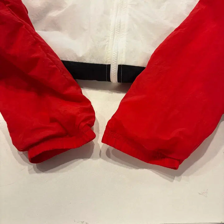 [SOLD OUT] [XL] 나이키 빅로고 블랙/레드/화이트 바람막이 자켓