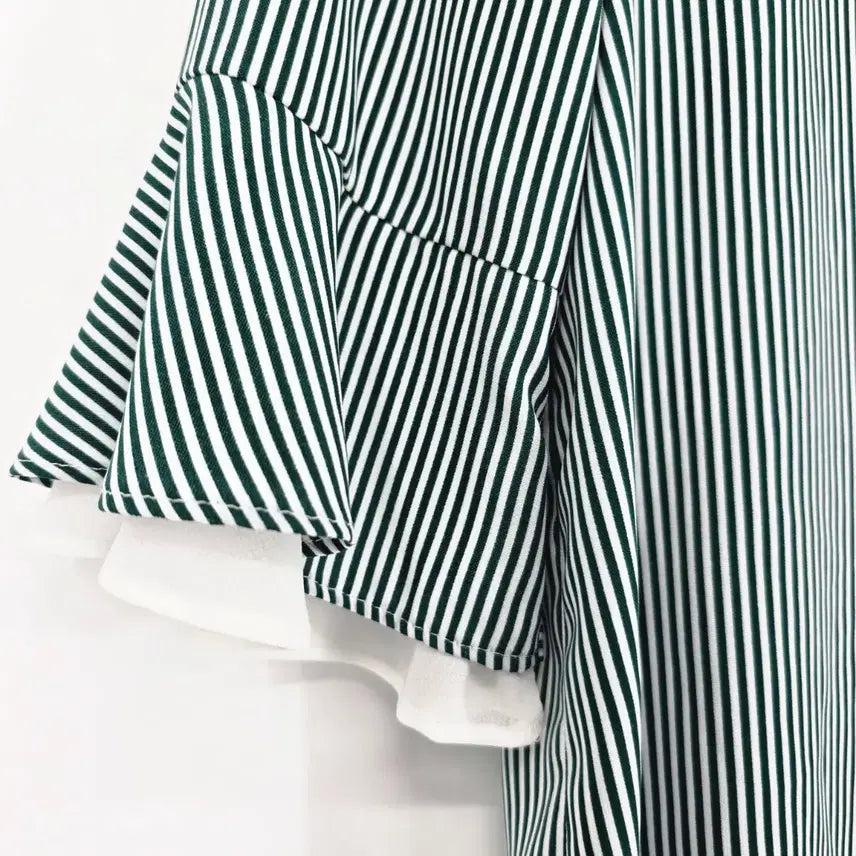 [BUNJANG] Kenneth Lady Striped Blouse / 케네스레이디의 스트라이프 블라우스 7부