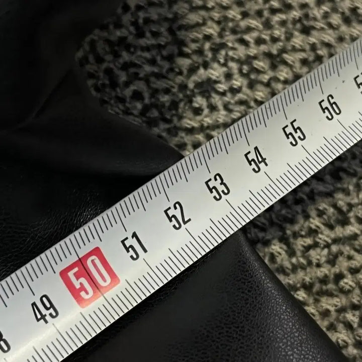 [BUNJANG] Vintage Leather Short Padding Jacket (M) / (M) 여성 숏 레더 패딩